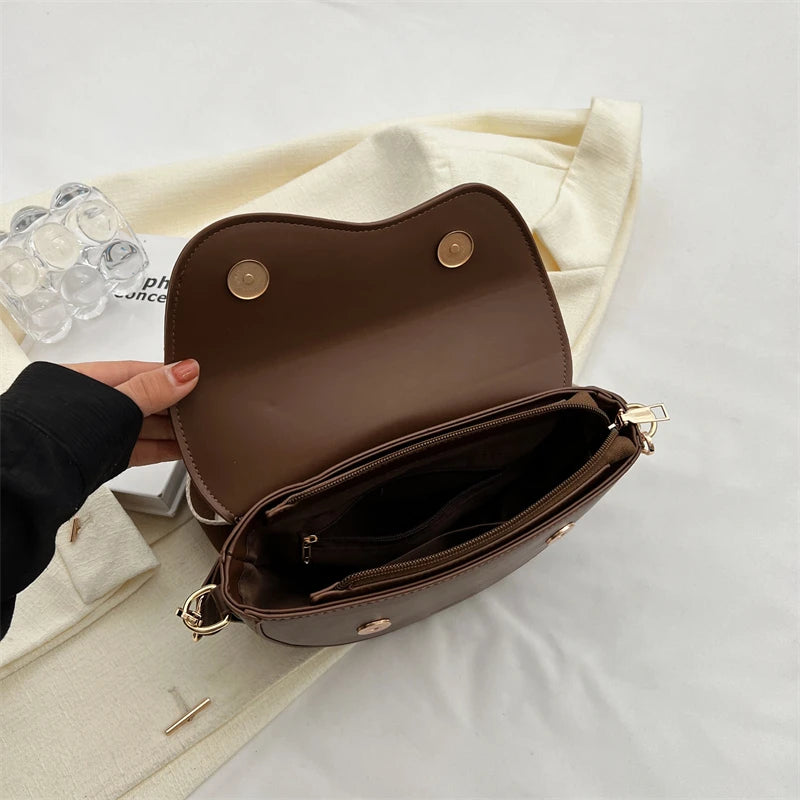 Small Leather Crossbody Bag Ladies Handbags bolsa