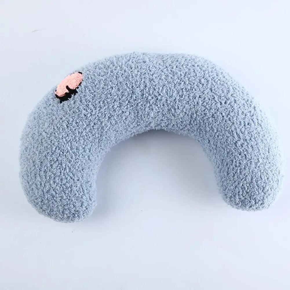 Pet Sleeping Pillow Ultra Soft Fluffy Dog Cat U-shaped Pillow Calming Toy Pet Supplies - MAXIME