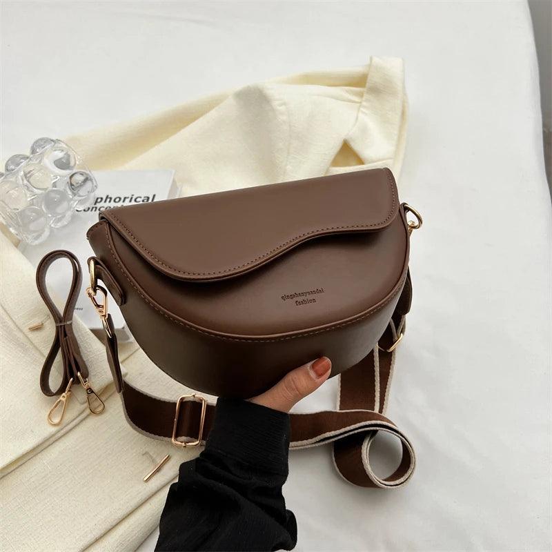 Small Leather Crossbody Bag Ladies Handbags bolsa - MAXIME