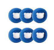 Blue 6 PCS