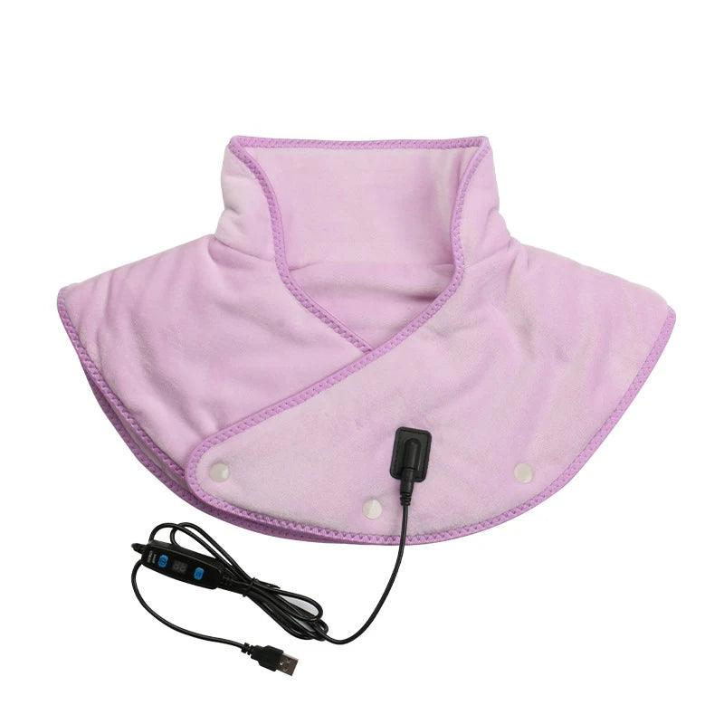 Electric Shoulder Protection Massager Neck Heating Massage USB Cervical Vibration Relieve Pain Relief - MAXIME