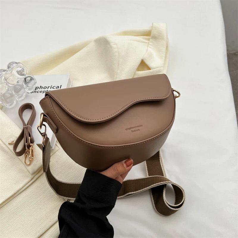 Small Leather Crossbody Bag Ladies Handbags bolsa - MAXIME