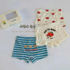 Three-piece Set Children's Underwear  Kindergarten Boxer Shorts