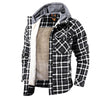 Maxime Warm Jacket Hooded Snap Button