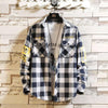 Maxime Casual Plaid Shirt Slim Fit