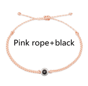 Pink ropeblack