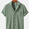 Loose Lapel Men's Shirt