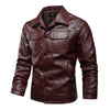 Men's Spring And Autumn Leather Jacket