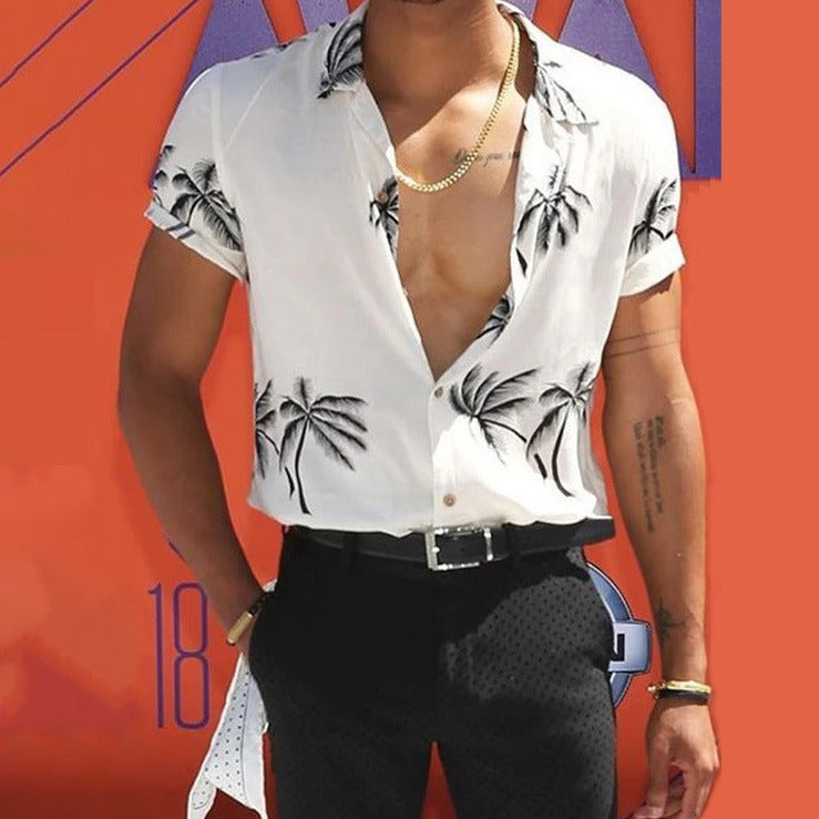 Maxime Printed Short-sleeved Shirt