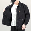 Jacket Top Denim Short Gown Men