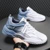 Gradient White Shoes Thin Sneaker