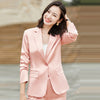 Maxime Solid Color Casual Temperament Suits