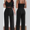 Maxime Suspenders Two-piece Suit Women